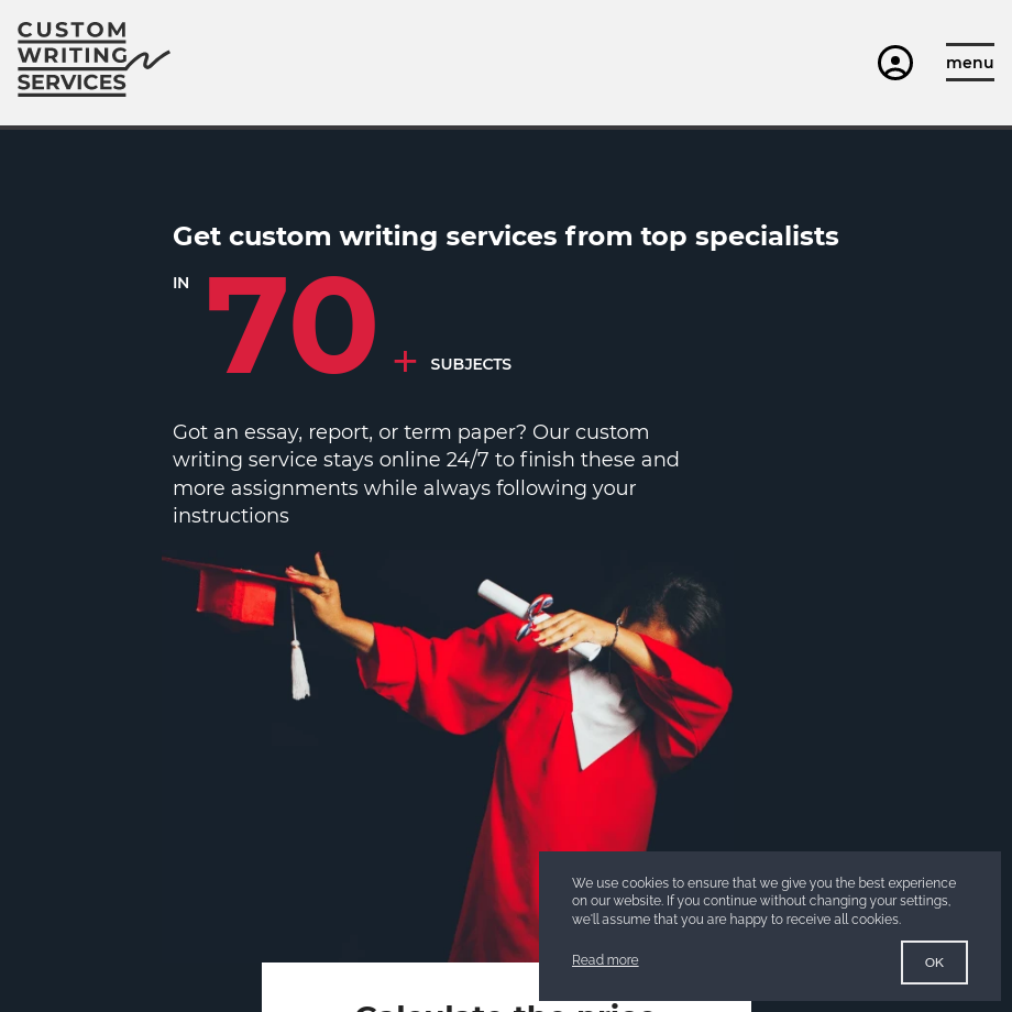 Customwritingservice.com - this writing service can help you