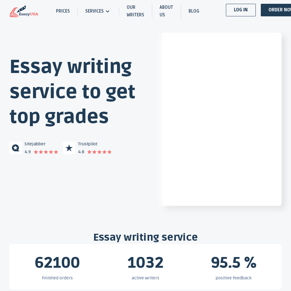 EssayUSA - essay writing service to get top grades