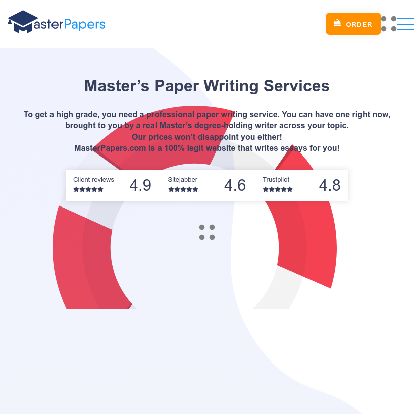 Master's Paper Writing Services